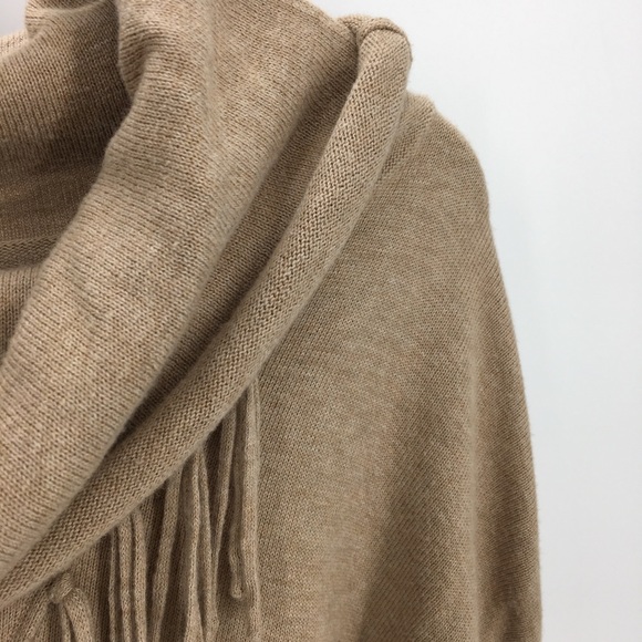 MARBLE BeigeFauxWrapFrontDolmanSleeve SweaterLarge - Picture 4 of 7